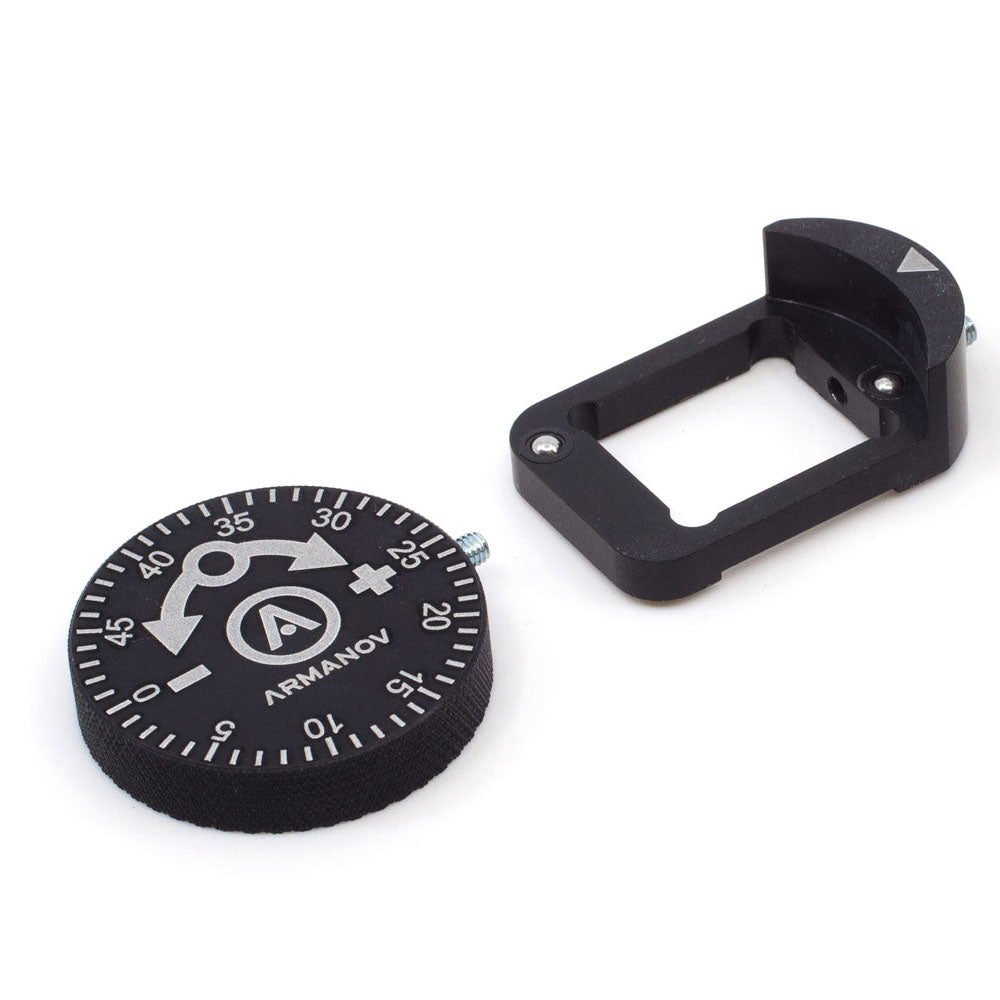 Clickable Powder Thrower Adjustment Knob